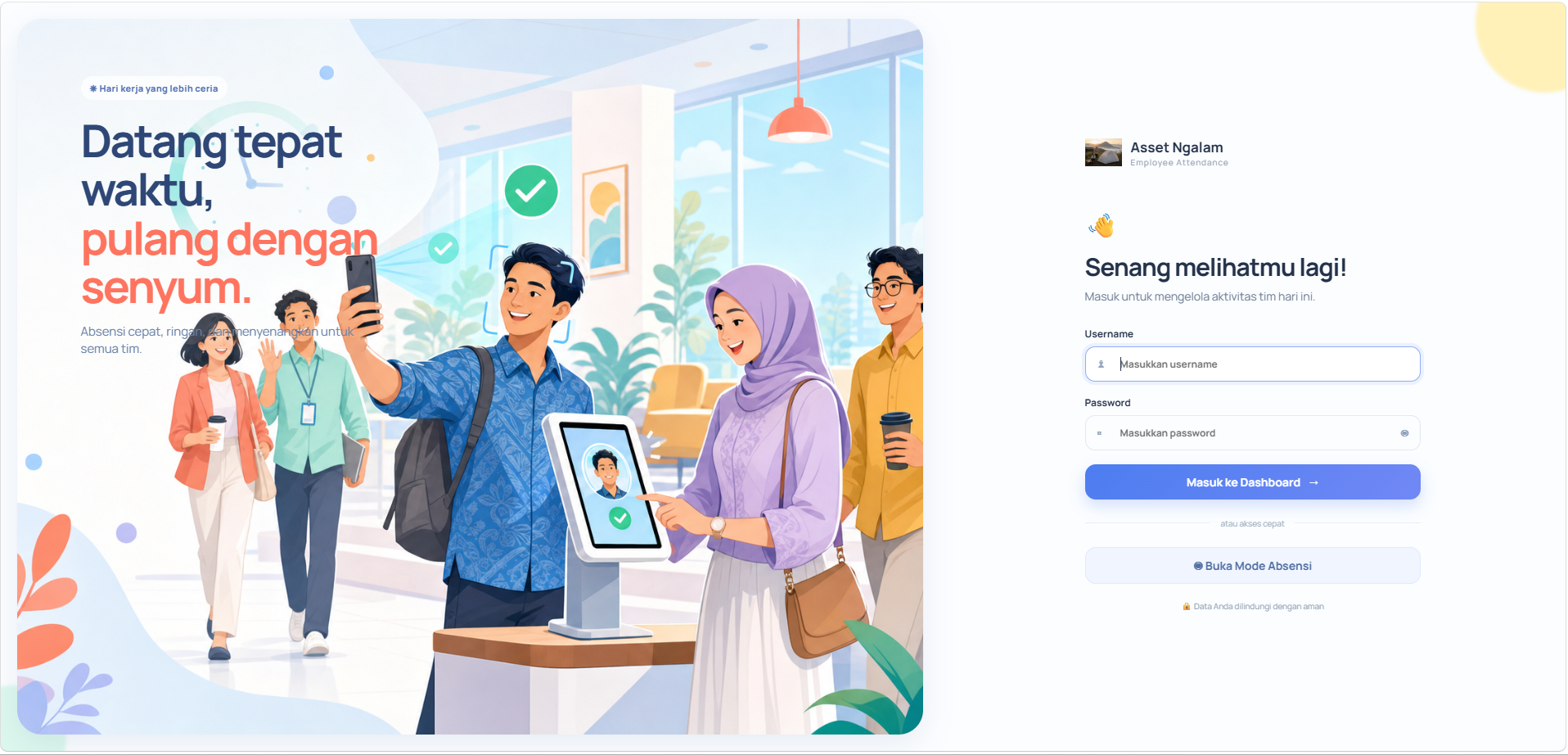 Sistem Informasi Absensi + Face Recognition